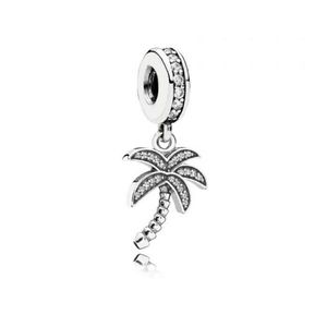 Pandora Sparkling Palm Tree Charm NWOT
